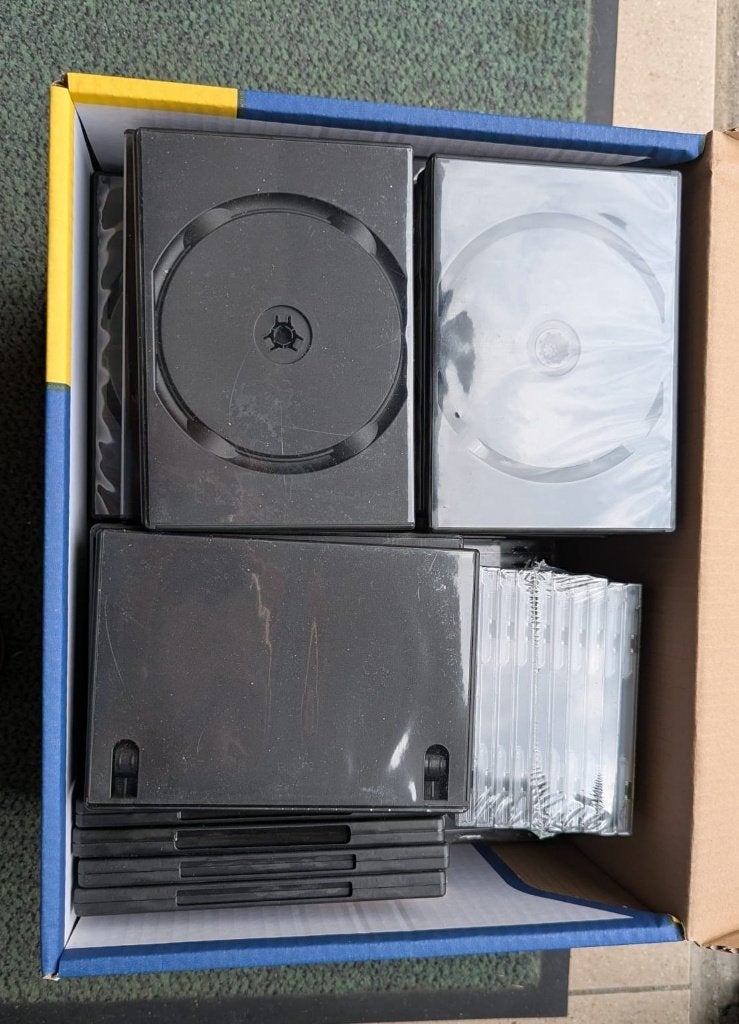 Lege cd & dvd hoesjes, Ophalen, Nieuw