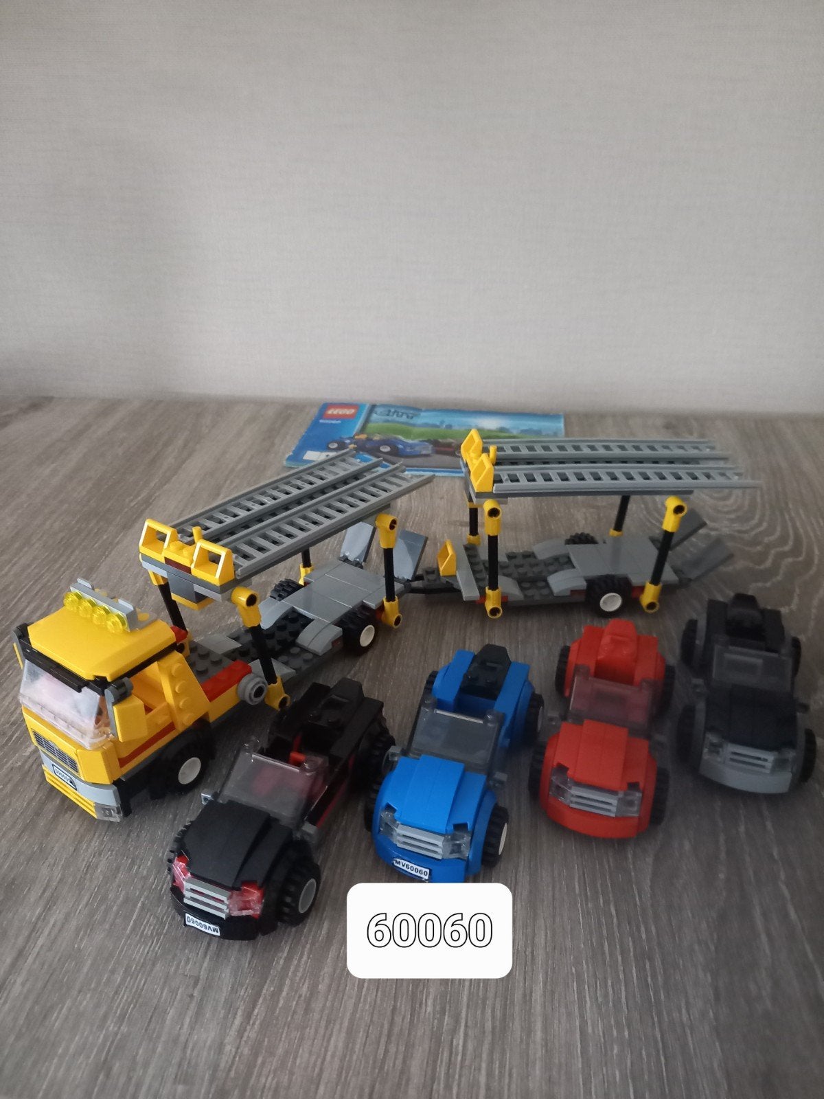 LEGO City 60060 Autotransporter met liefst 4 auto's, Ophalen of Verzenden, Zo goed als nieuw