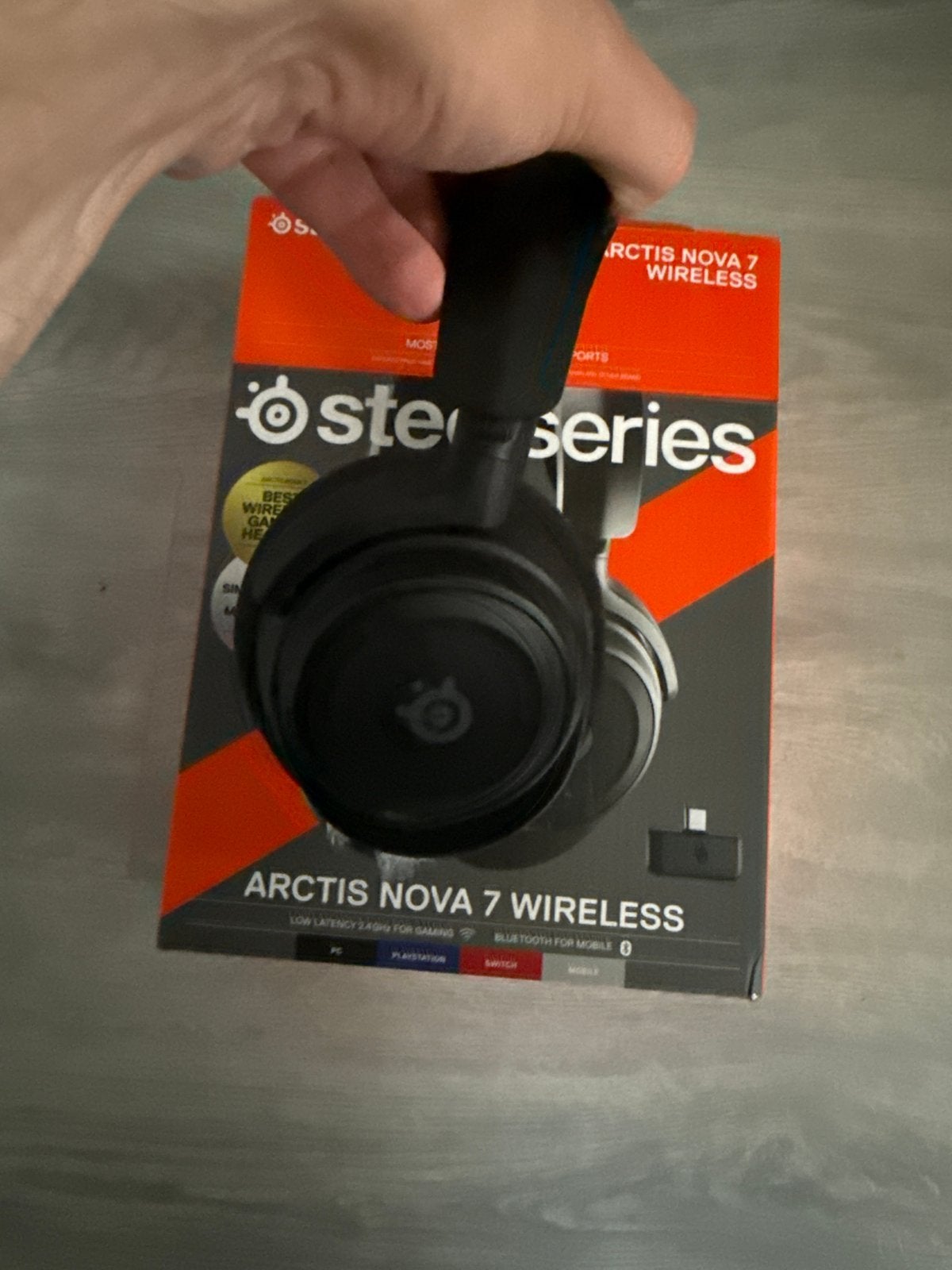 SteelSeries Arctis Nova 7 Wireless Gaming Headset Zwart, Gaming, Bluetooth, Ophalen of Verzenden, Zo goed als nieuw