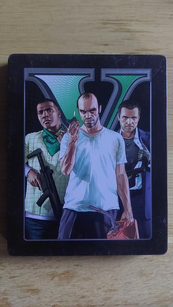 Grand Theft Auto V (GTA 5) PS3 Steelbook Edition, Avontuur en Actie, Online, Vanaf 18 jaar, 1 speler