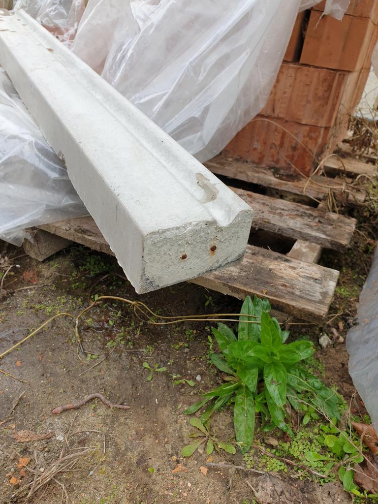 Betonlatei 60x100mm, Ophalen, Nieuw