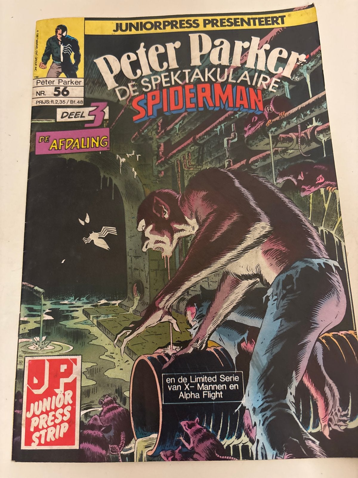 Peter Parker De Spektakulaire Spiderman Nr. 56, Boeken, Eén stripboek, Ophalen of Verzenden, Gelezen