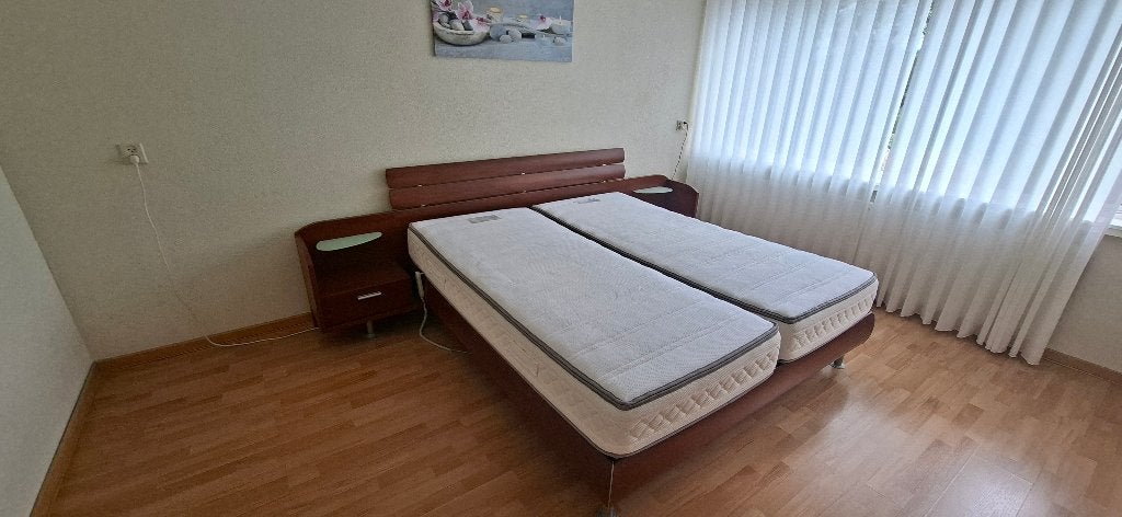 Bed compleet, Huis en Inrichting, Slaapkamer | Bedden, Ophalen, Gebruikt, Overige kleuren, Zie foto's