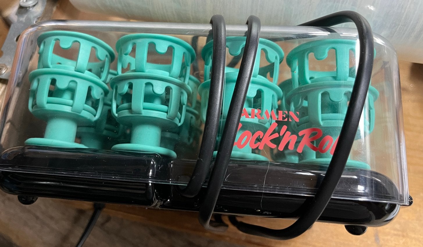 Carmen Lock 'n' Roll krulset met 12 rollers, Ophalen of Verzenden, Gebruikt, Haarverzorging