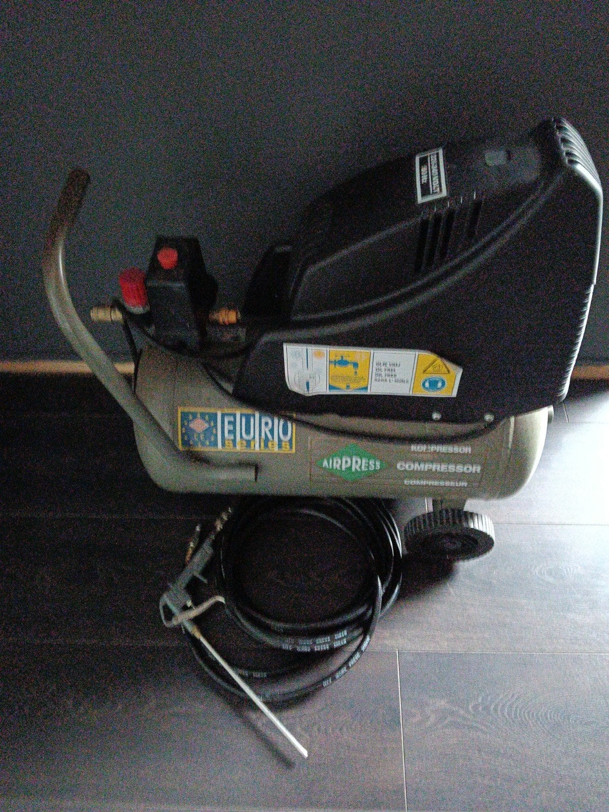 Airpress Compressor OL 195/24 CM1.5 VRB CE, Minder dan 25 liter, Ophalen, Gebruikt, Minder dan 200 liter/min