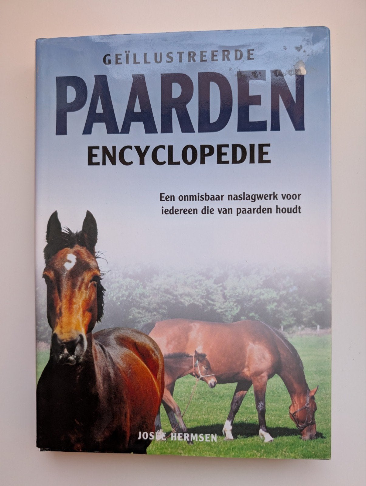 Geïllustreerde Paarden Encyclopedie - Josée Hermsen, Ophalen, Zo goed als nieuw, Los deel, Josée Hermsen