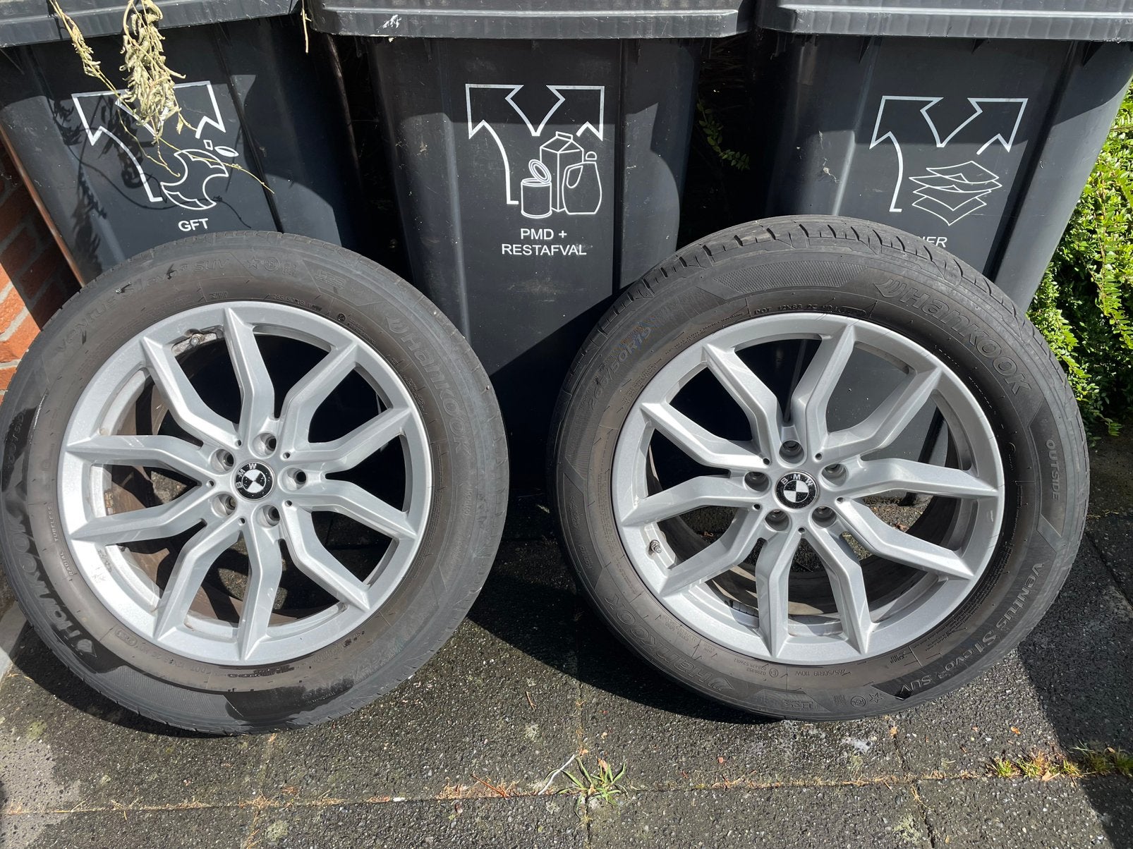 19 inch Bmw X6 Go6/X5 G05 velgen/zomerbanden Runflat, Auto-onderdelen, Gebruikt, 265 mm, Banden en Velgen, Terreinwagen