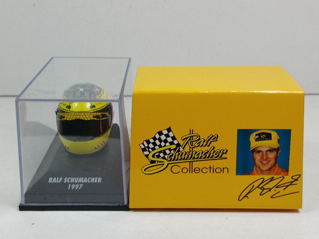 minichamps 1/8  helmet  schumacher  1997, Ophalen of Verzenden, Zo goed als nieuw, Auto