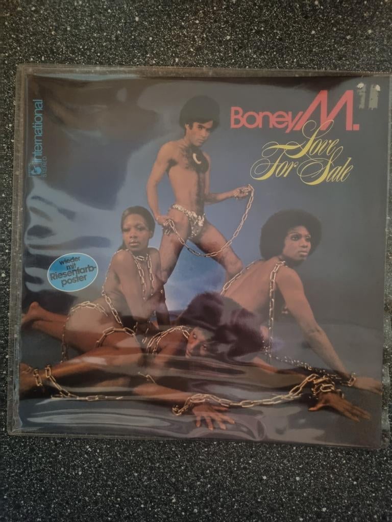 Boney M. - Love For Sale LP (1977), Ophalen of Verzenden, Gebruikt, 12 inch