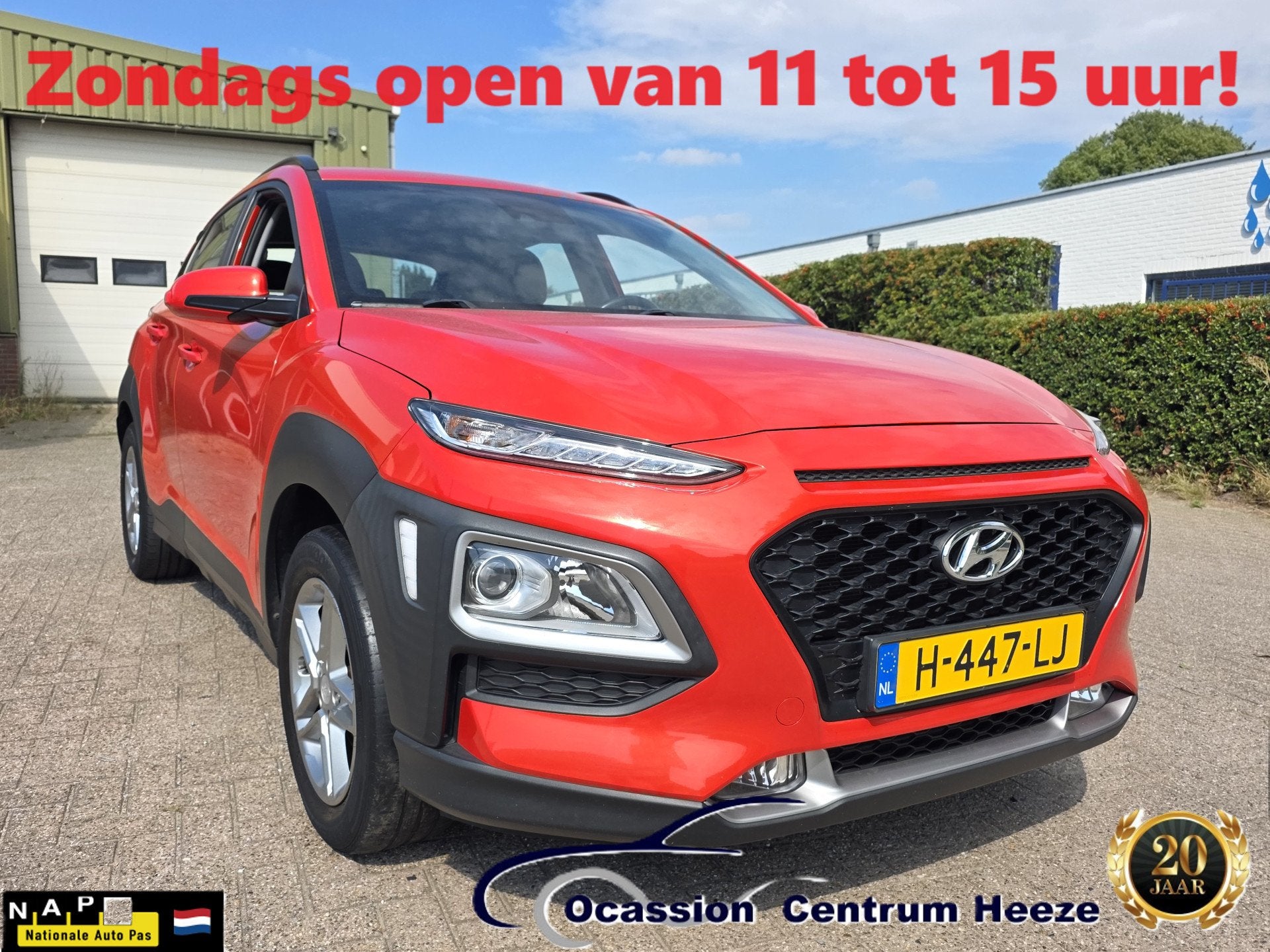 Hyundai KONA 1.0 T-GDI Comfort, Camera! Carplay! Zondag OPEN, Auto's, Stof, Gebruikt, Euro 6, Overige kleuren