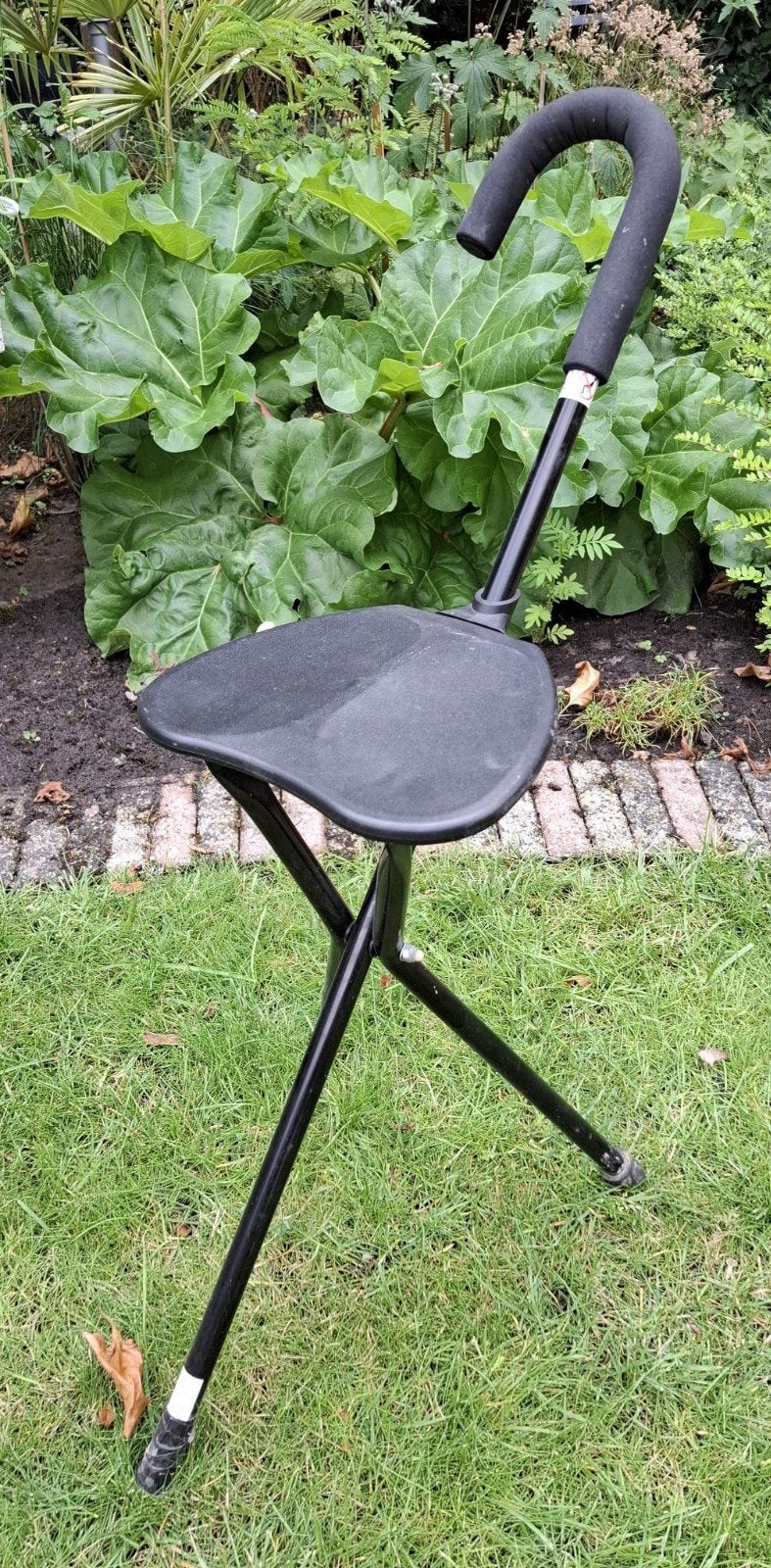 paraplu-stoeltje, Ophalen