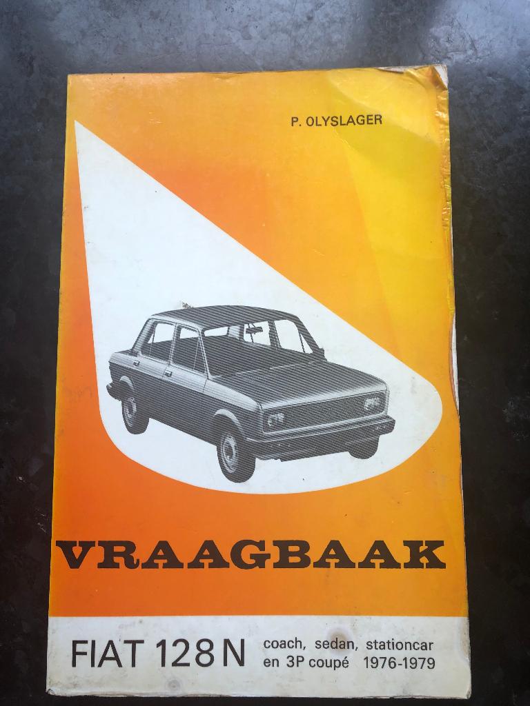 Vraagbaak Fiat 128 N, 1976-1979, Ophalen of Verzenden