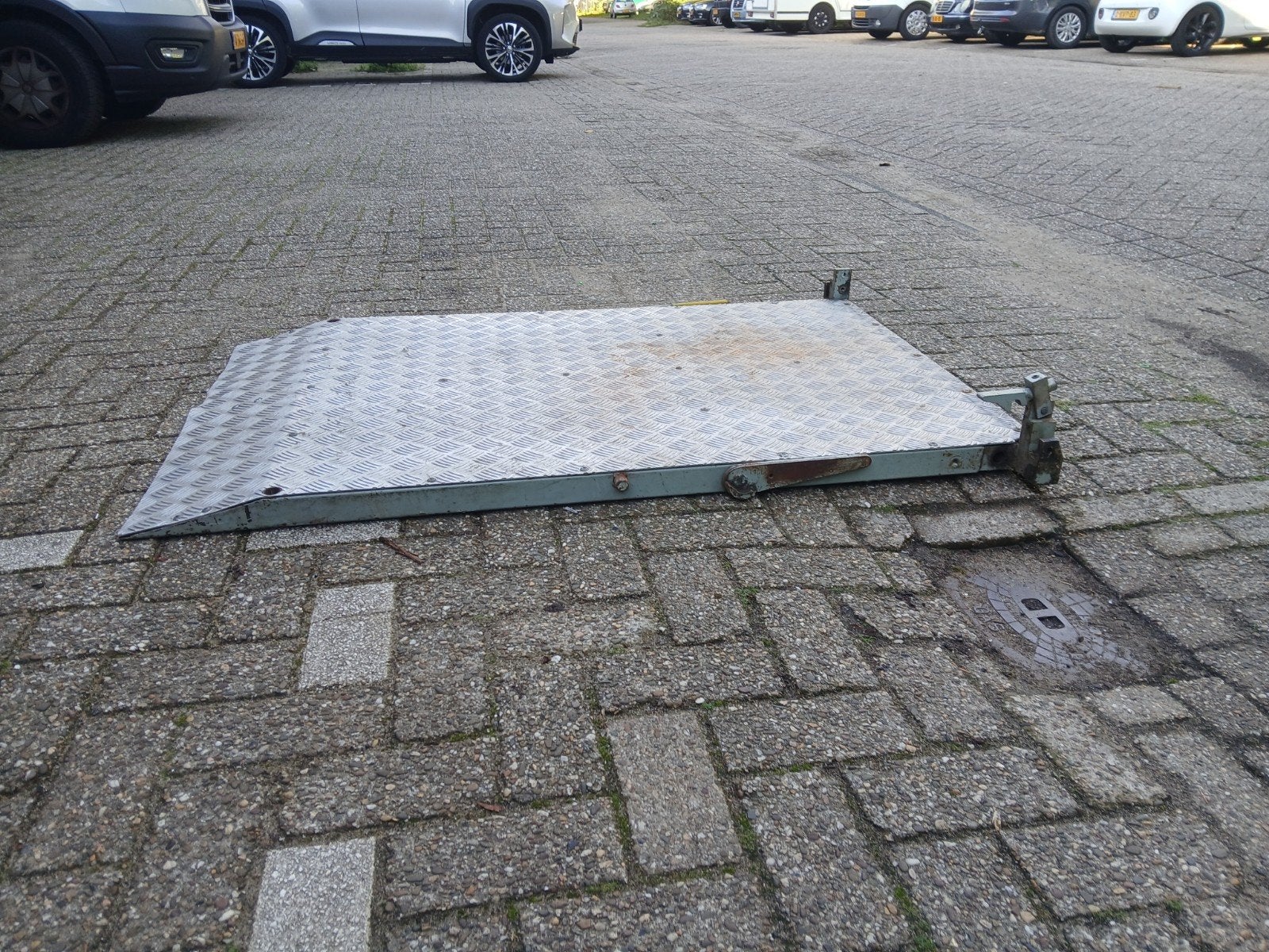 Diverse Oprijbaan drempelhulp rolstoel baan  professioneel, Ophalen of Verzenden, Oprij hulp, Rollator baan, Drempelhulp