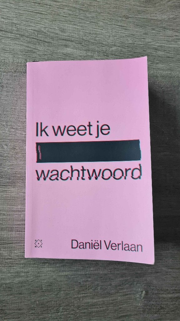 Daniel verlaan ik weet je wachtwoord, Boeken, Gelezen, Ophalen of Verzenden, Overige onderwerpen, Nederland