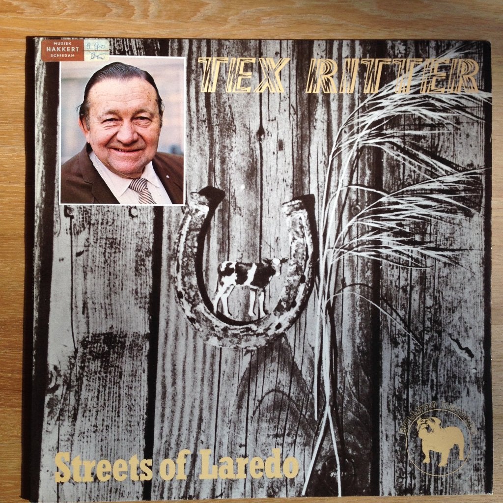 Tex Ritter - Streets of Laredo LP, Ophalen, Gebruikt, 12 inch