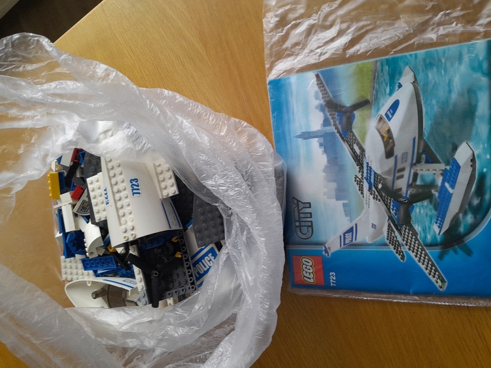 lego watervliegtuig, Ophalen of Verzenden, Gebruikt