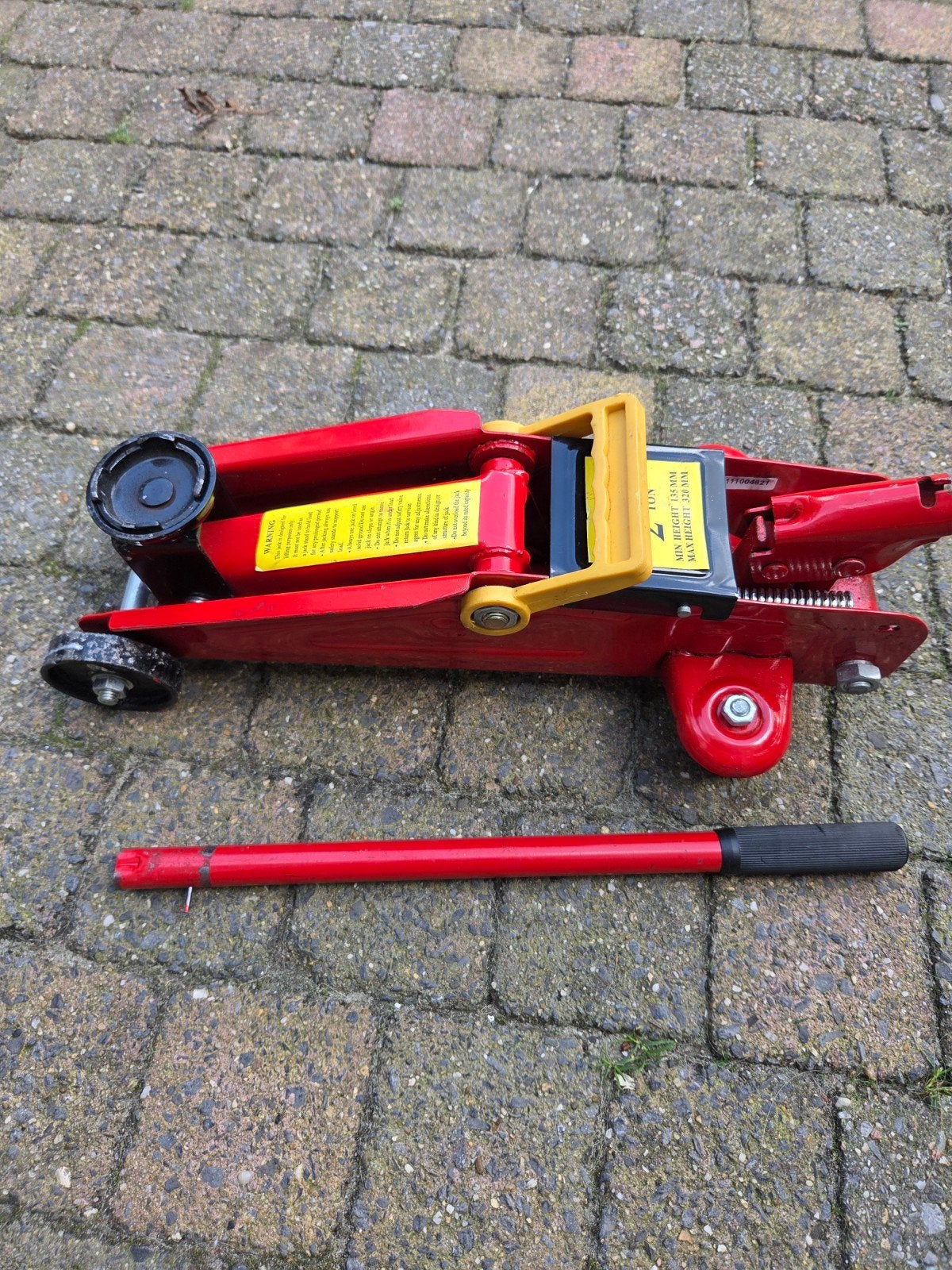 Hydraulische Garagekrik 2 Ton, Auto diversen, Ophalen of Verzenden, Gebruikt