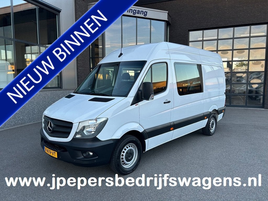 Mercedes-Benz Sprinter 316 2.2 CDI 366 HD Dubbele cabine / E, Auto's, 13 km/l, 4 cilinders, Wit, Mercedes-Benz