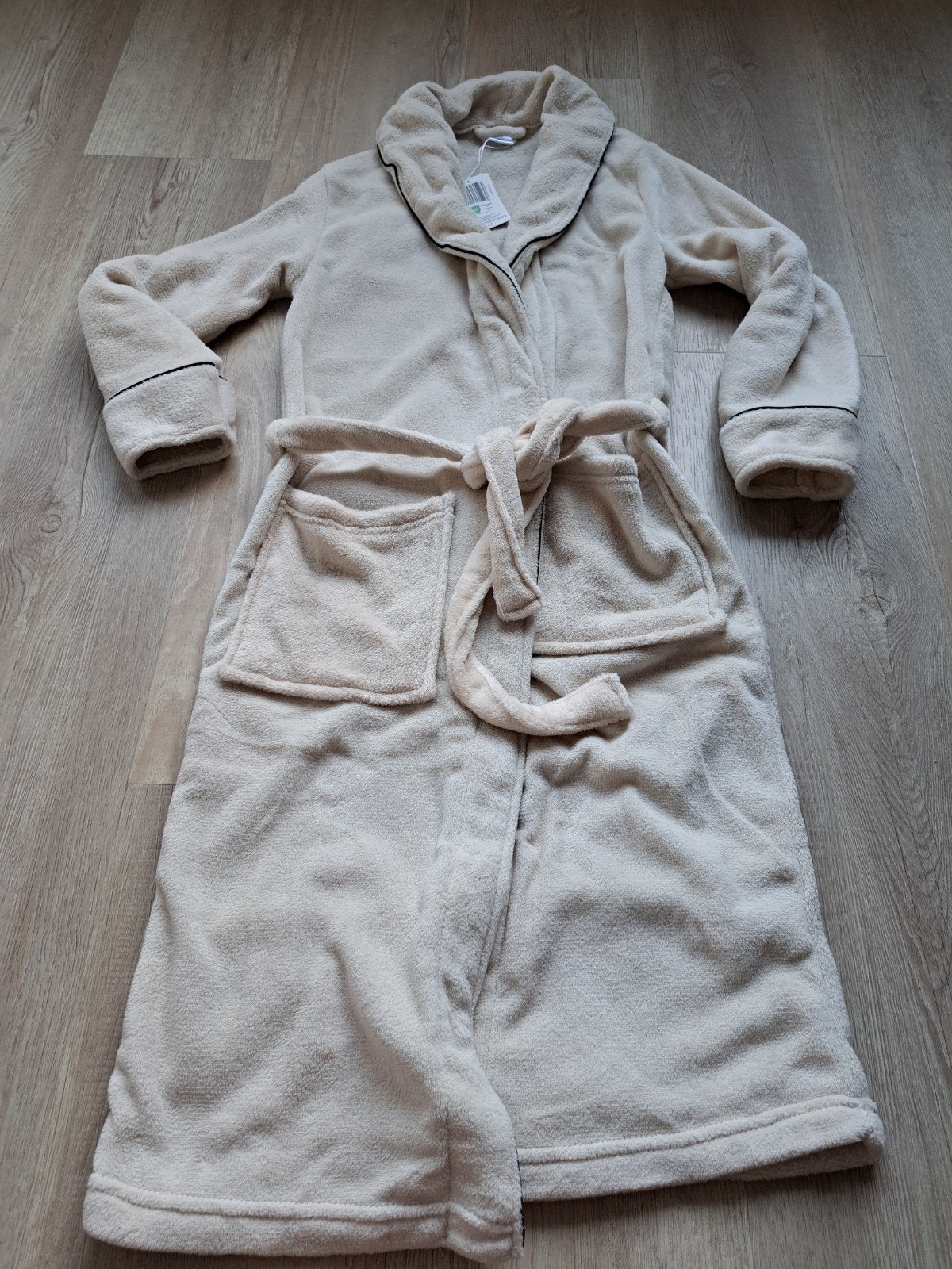 Nieuwe Teddy Badjas Maat L, Kleding | Dames, Up2Fashion, Overige typen, Beige, Nieuw