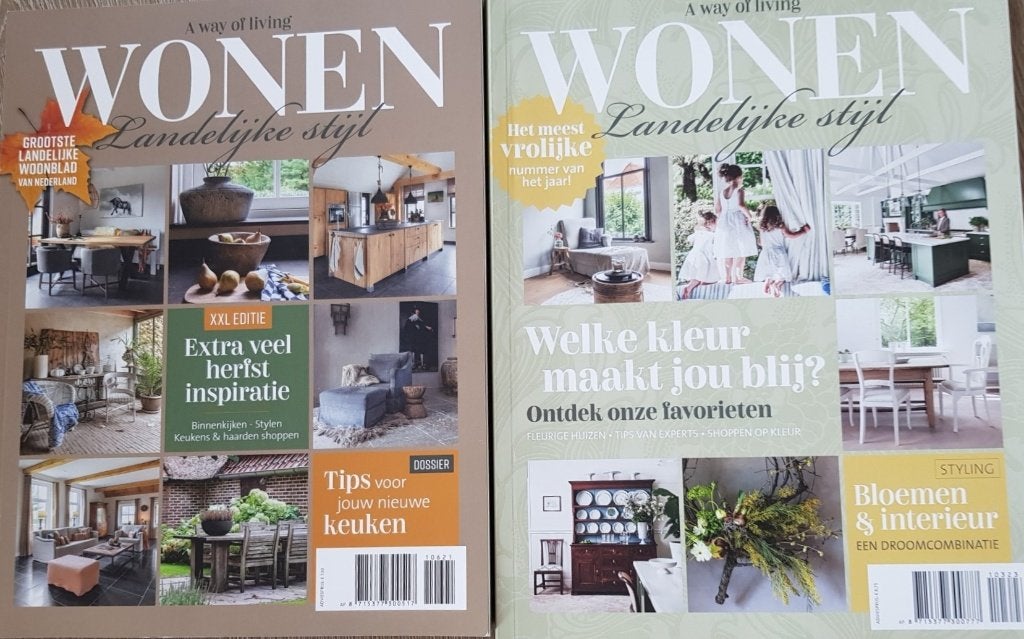 Woonbladen, Boeken, Tijdschriften en Kranten, Verzenden, Gelezen, Overige typen