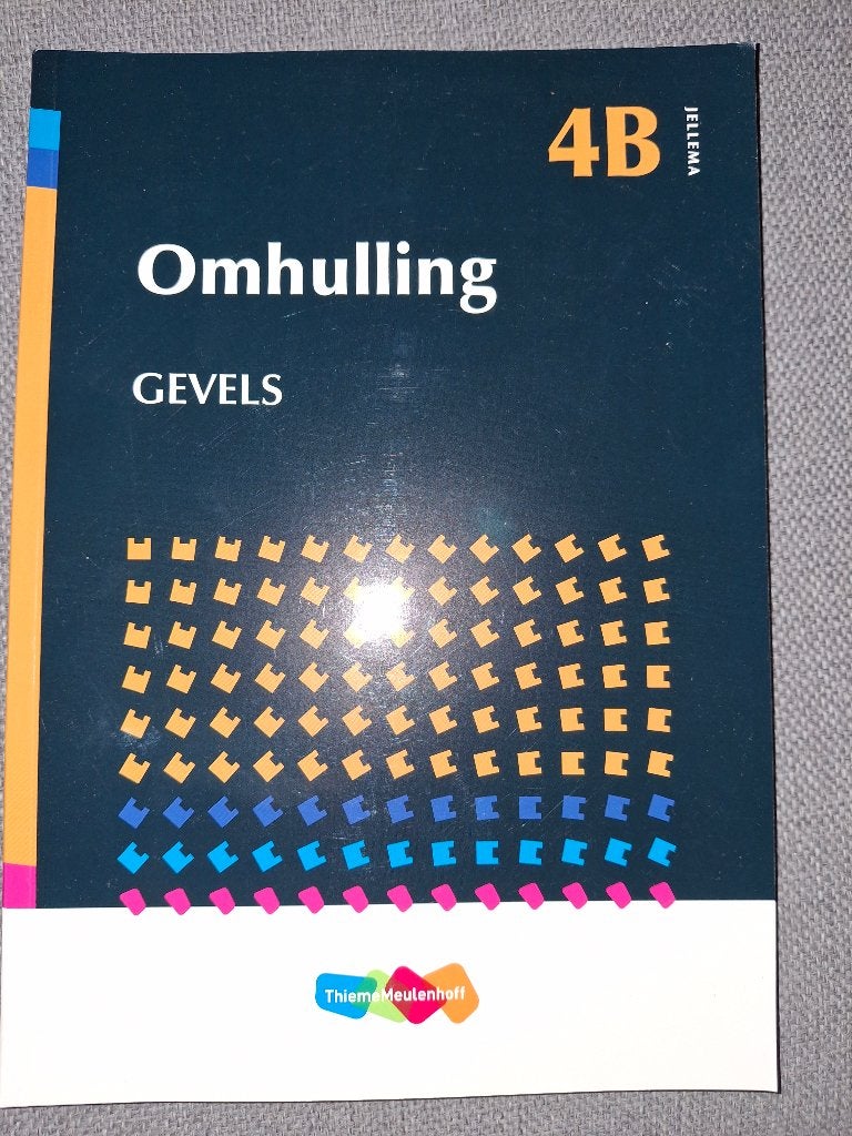 Jellema 4B - Omhulling GEVELS (ThiemeMeulenhoff), Ophalen of Verzenden, Nieuw, Bouwkunde, Diverse auteurs