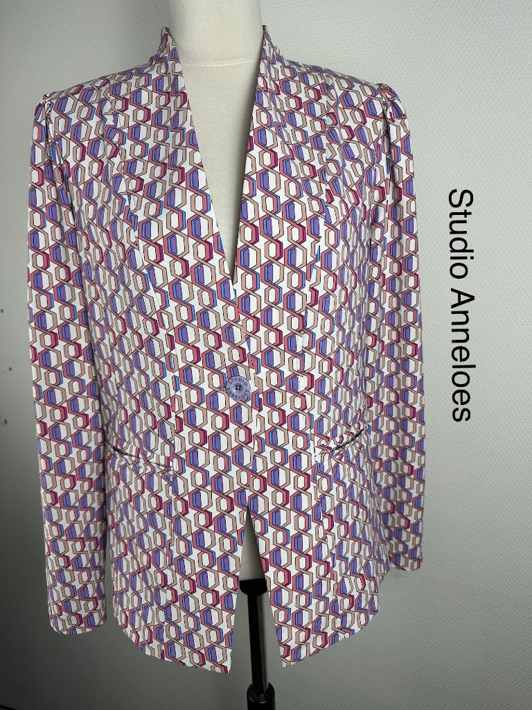 Studio Anneloes Blazer  (mt: 40) 17,6/502, Maat 38/40 (M), Studio Anneloes, Studio Anneloes, Ophalen of Verzenden