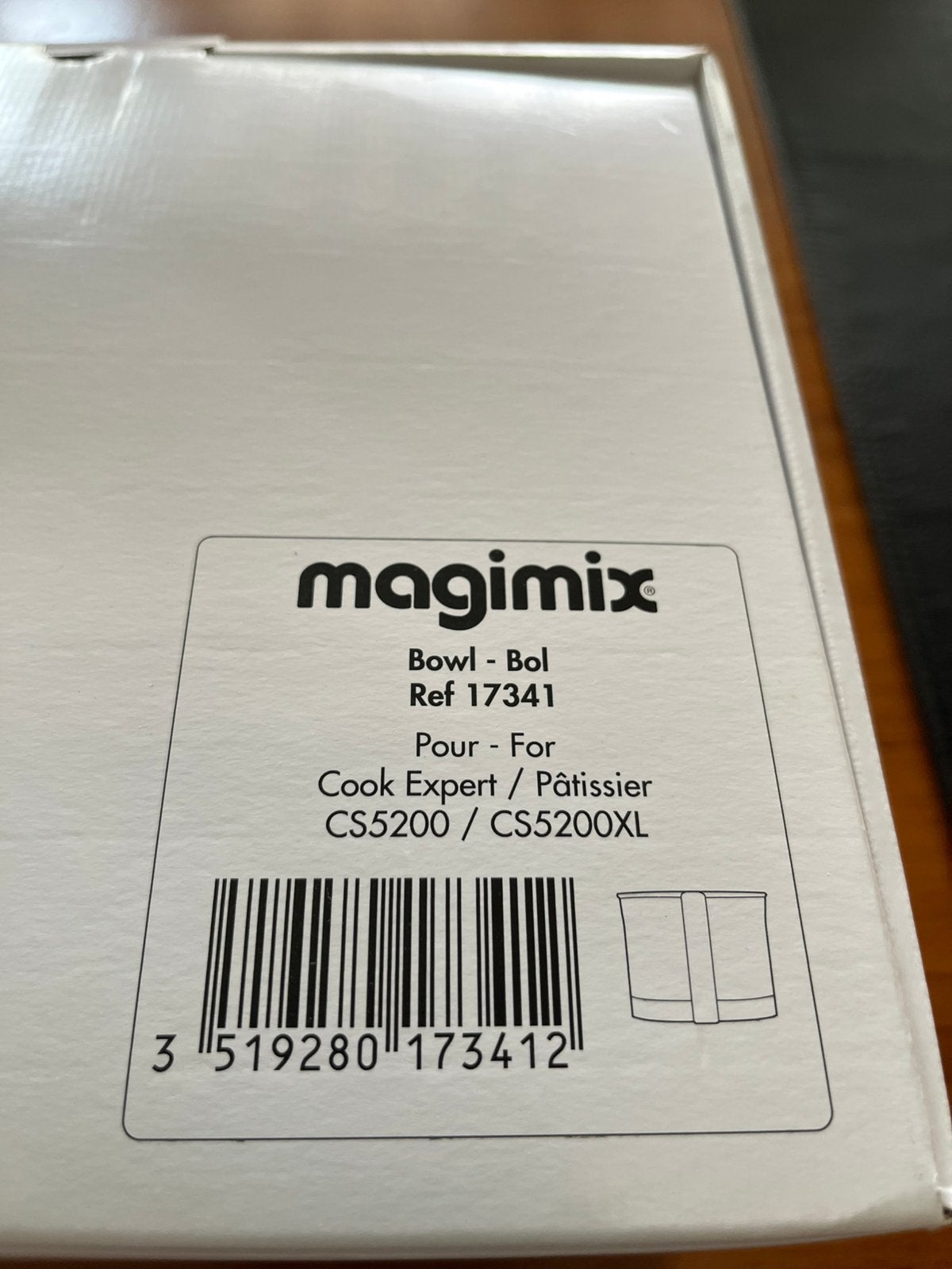 Kom voor magimix 52 xl, Verzenden, Nieuw
