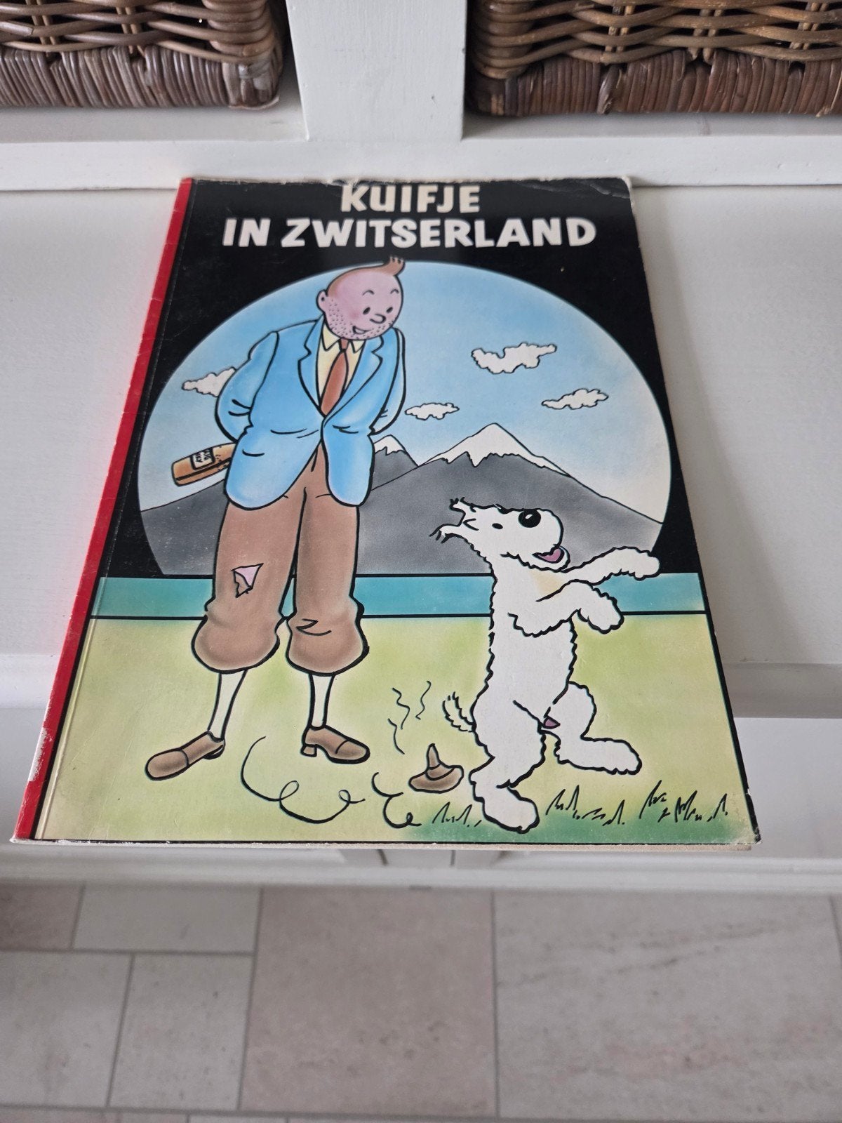 Kuifje in Zwitserland, Eén stripboek, Ophalen of Verzenden, Gelezen