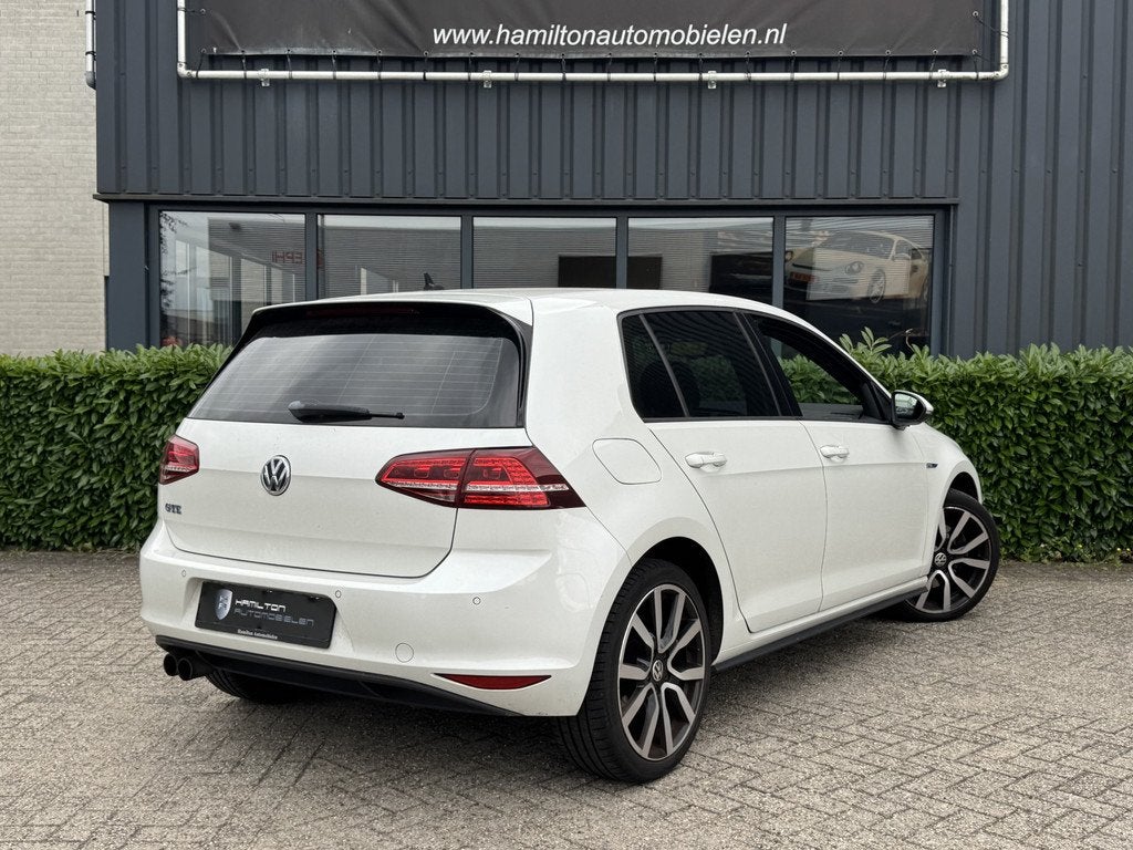 Volkswagen Golf 7 GTE 1.4 TSI 204pk Hybride Zeer goed onderh, Auto's, Stof, Gebruikt, 4 cilinders, Automatische klimaatregeling