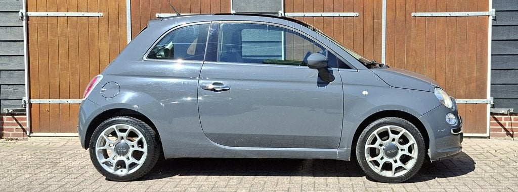 Fiat 500 1.2 Lounge | Airco | Panoramadak | Parkeersensoren, Voorwielaandrijving, Euro 5, Stof, Gebruikt
