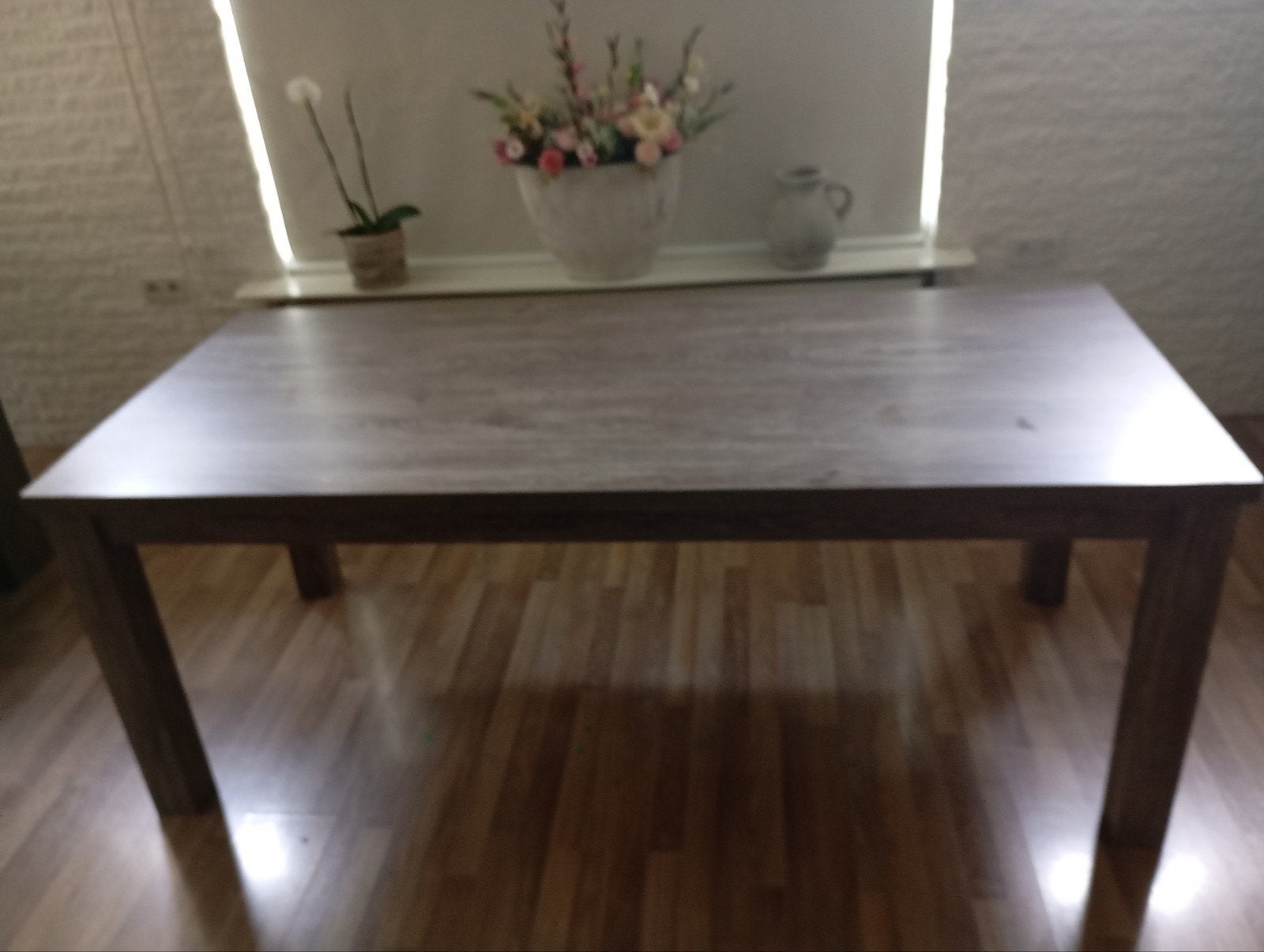 Eettafel 200x90cm met lichte gebruikssporen, Huis en Inrichting, Tafels | Eettafels, Ophalen