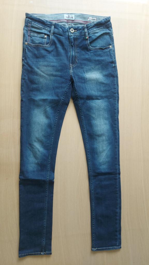 Vingino Jeans - Stoere Blauwe Denim, Kinderen en Baby's, Kinderkleding | Maat 176, Ophalen of Verzenden, Jongen, Broek