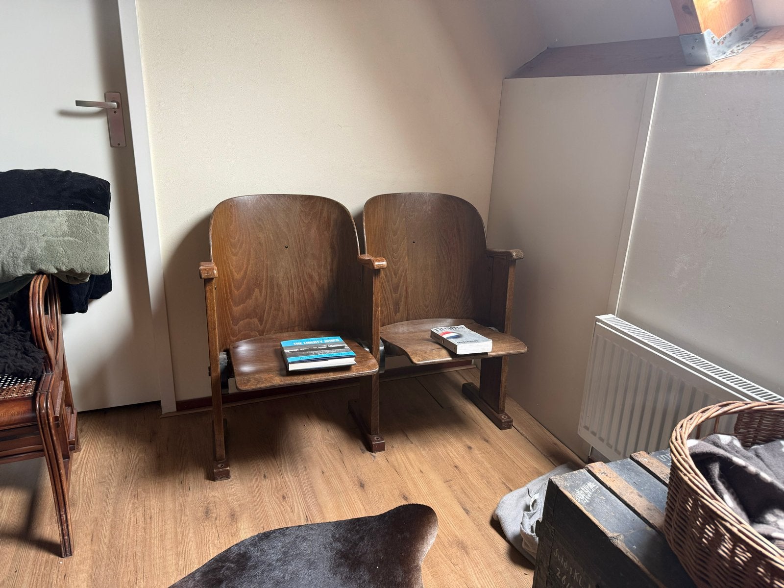 Oude bioscoop/theaterstoelen - Zeer nette staat, Ophalen
