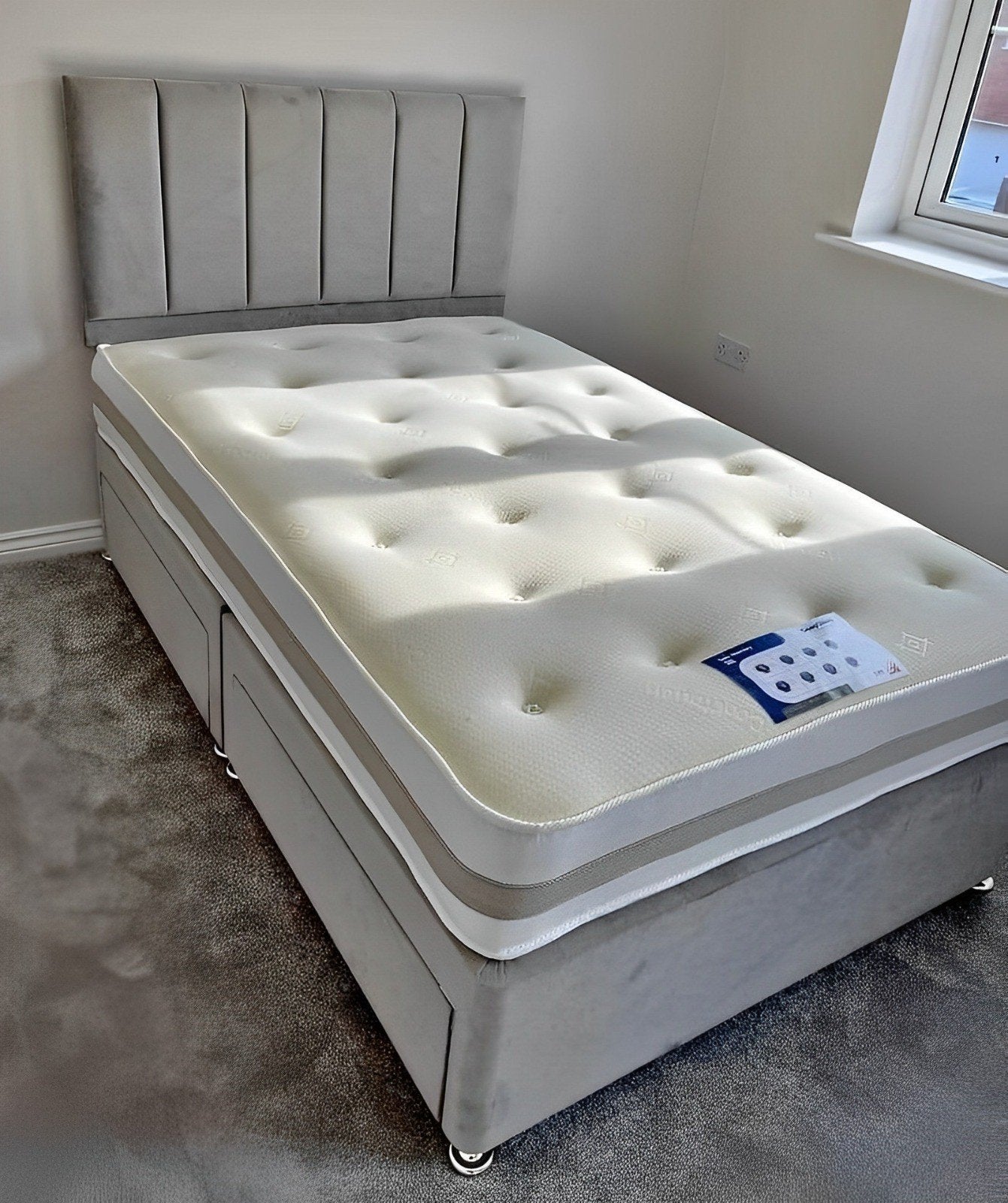 Brandnieuw bed met matras 90x200, 140x200,160x200, 180x200, Ophalen of Verzenden, Nieuw, Tweepersoons