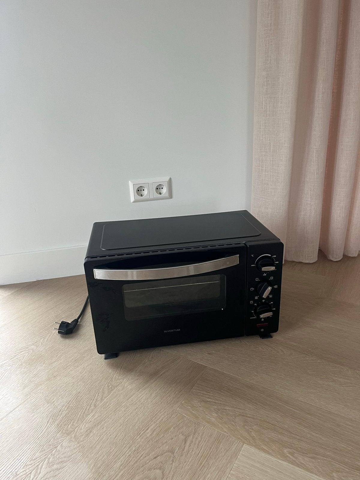 Compacte Inventum Mini-oven - Perfect voor kleine keukens, Ophalen, Minder dan 45 cm, Zo goed als nieuw, Inventum