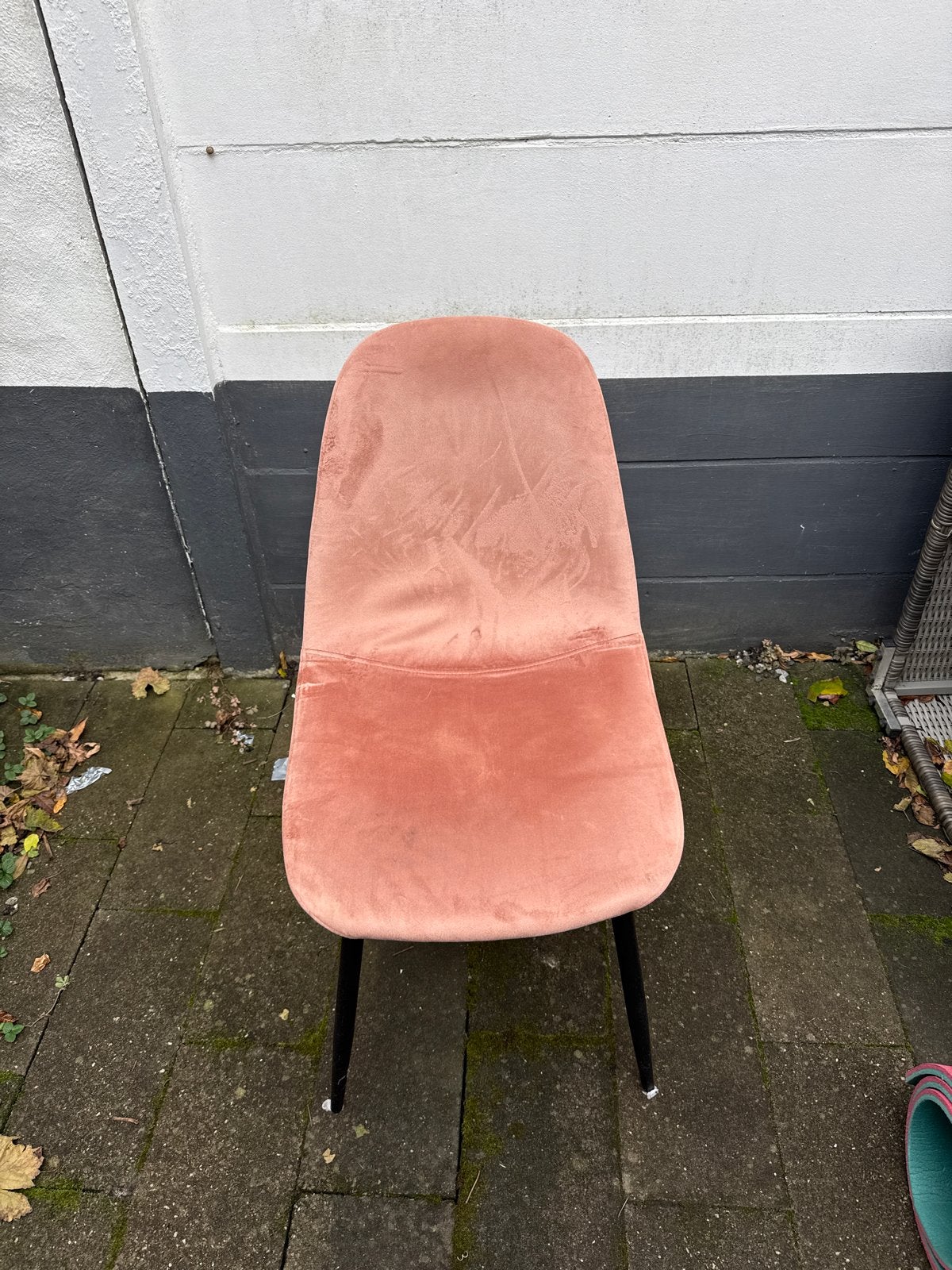 GRATIS OPHALEN - Roze stoffen stoel, Huis en Inrichting, Ophalen, Gebruikt, Overige kleuren, Eén