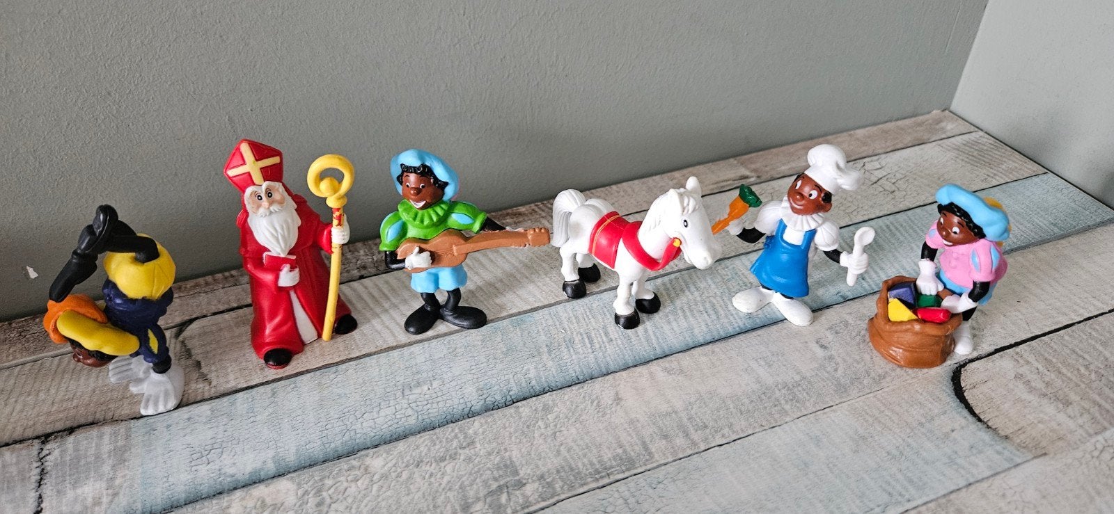 blokker pietjes pieten piet sinterklaas, Ophalen, Gebruikt
