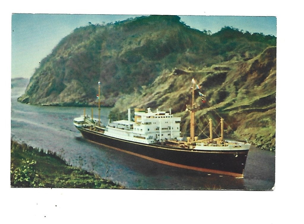 m.v."Dalerdyk " -Holland -America Line, Verzamelen, Verzenden, 1960 tot 1980, Ongelopen, Overige thema's