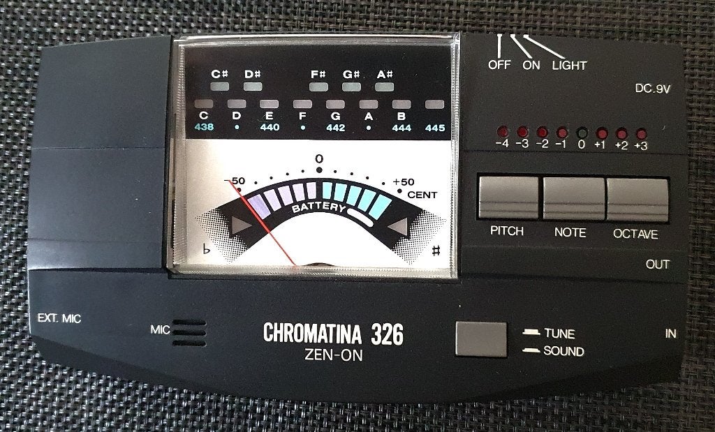 AUTO TUNER CHROMATINA ZEN-ON 326, Ophalen of Verzenden, Nieuw, Overige instrumenten