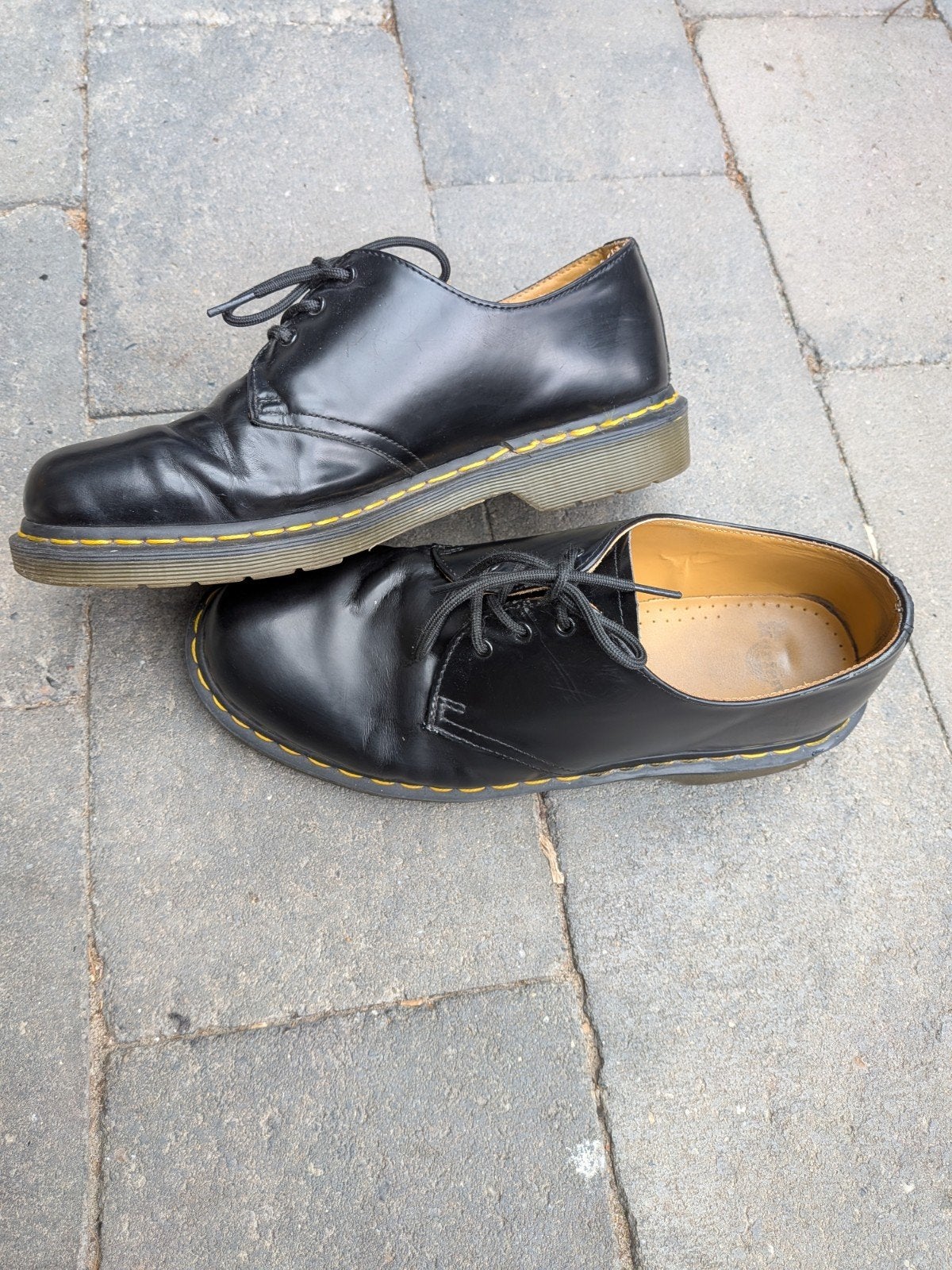 Dr. Martens 1461 Schoenen - Maat 44 kleur zwart, Zwart, Ophalen of Verzenden, Gedragen, Veterschoenen