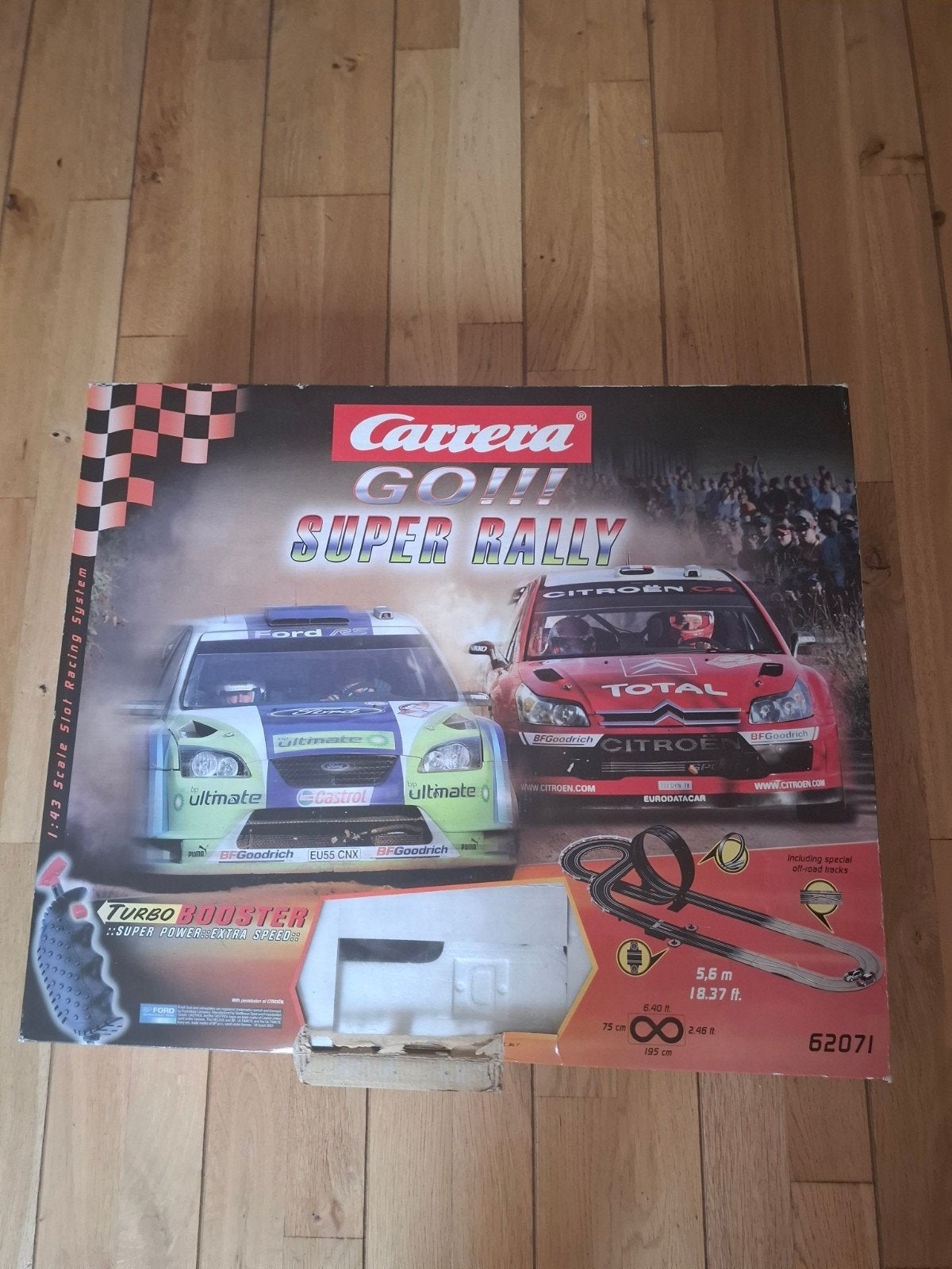 Carrera racebaan, Ophalen, Gebruikt, Elektrisch, Carrera