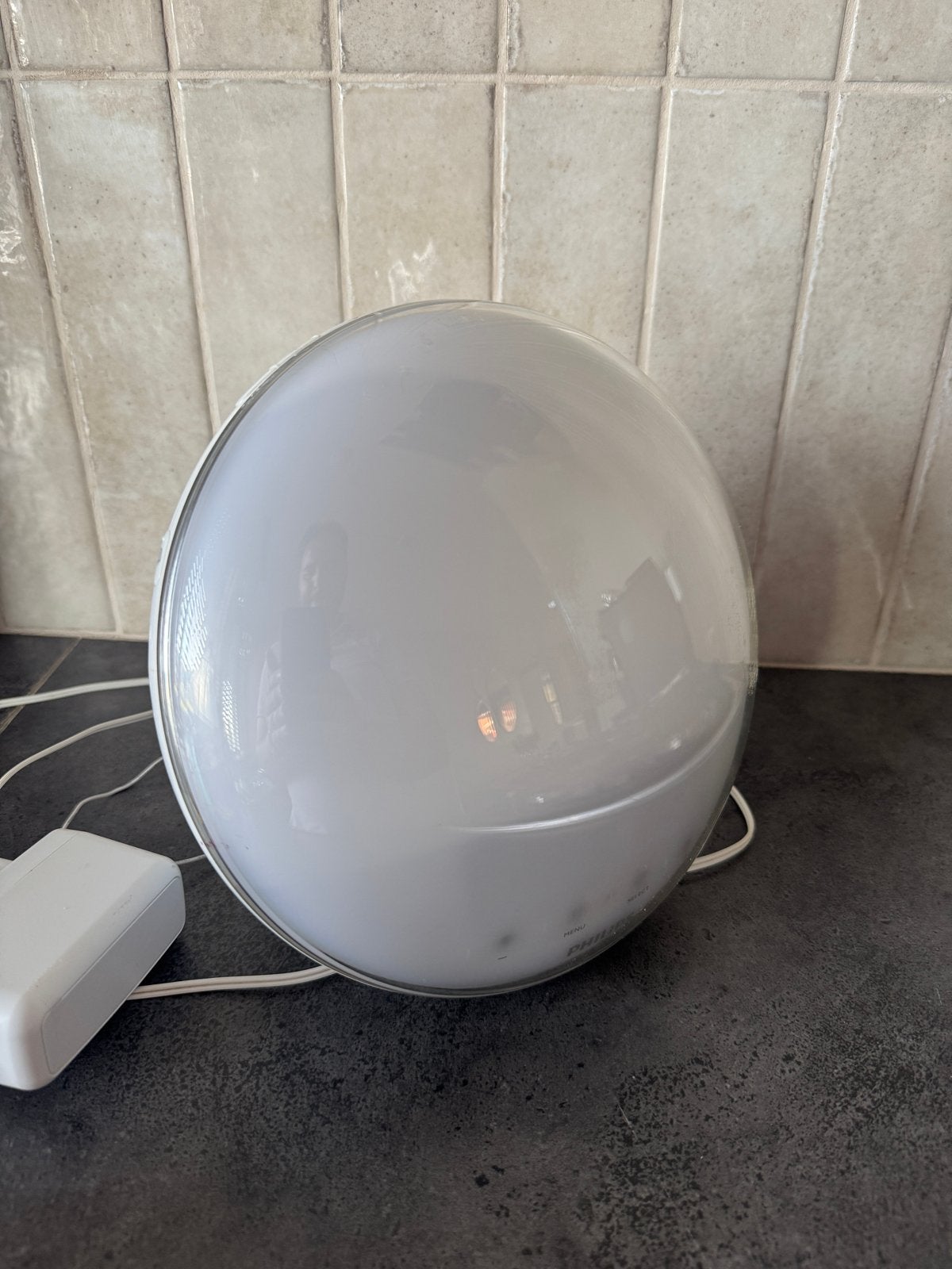 Philips Wake Up Light HF3520 - Wekker met daglichtsimulatie, Ophalen of Verzenden, Gebruikt, Digitaal