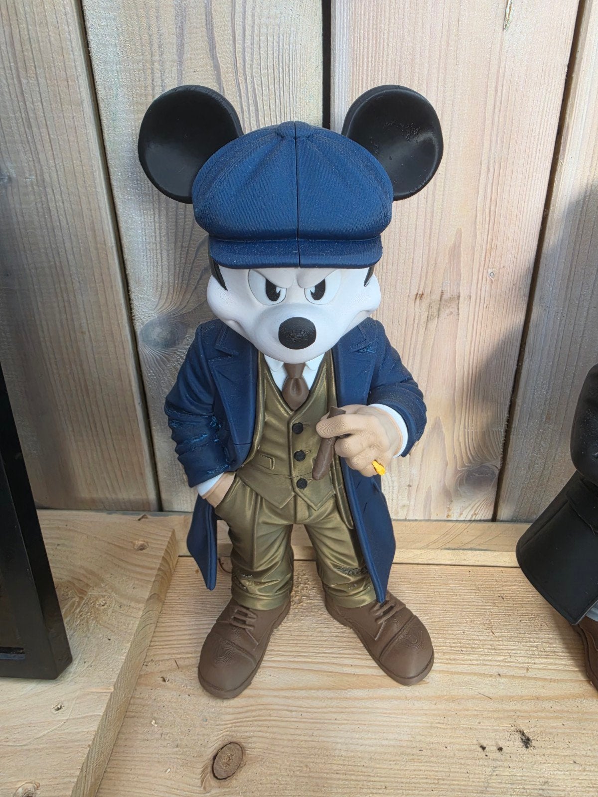 Mickey Mouse Peaky Blinders beeld - Uniek verzamelobject, Ophalen, Zo goed als nieuw