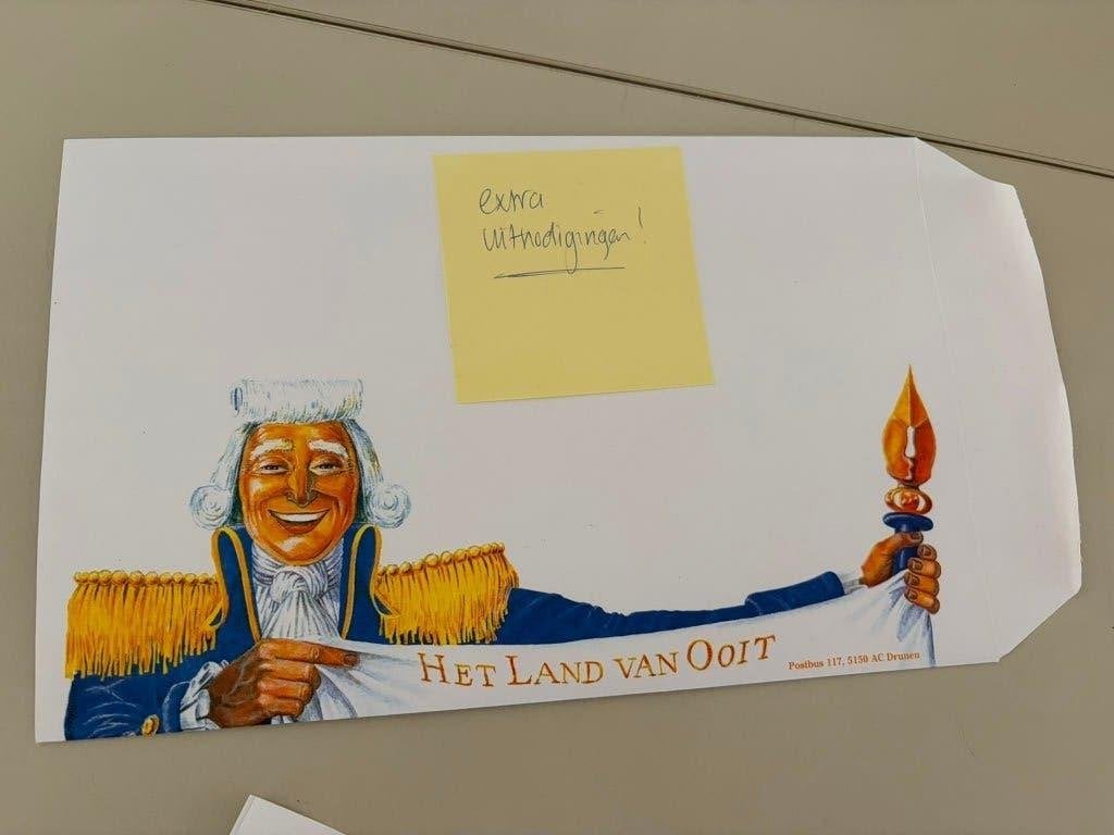 Land van Ooit Uitnodiging, Verzamelen, Ophalen of Verzenden, Nieuw, Overige typen