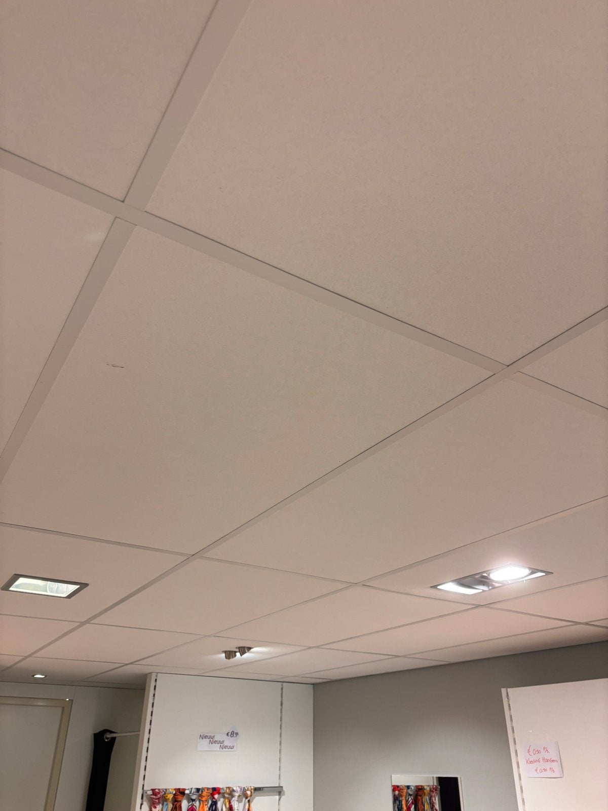 Systeemplafond zelf demonteren in Leeuwarden (ca. 140m²), Ophalen, Gebruikt