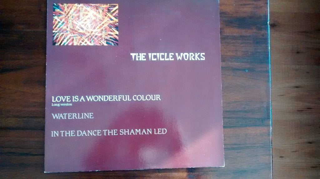 Maxi single The Icicle Works - Love is a wonderful colour, Ophalen of Verzenden, Zo goed als nieuw, Rock en Metal
