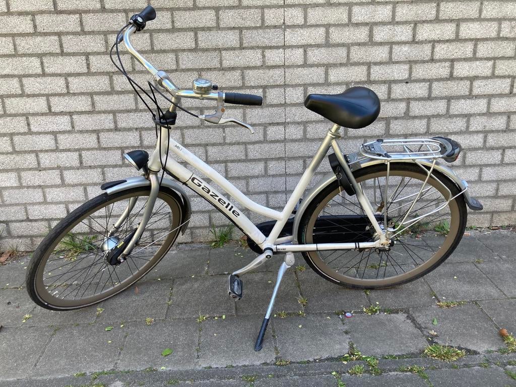 Damesfiets Gazelle 3 versnellingen, Fietsen en Brommers, Fietsen | Dames | Damesfietsen, Ophalen, Gebruikt, Versnellingen, 56 cm of meer