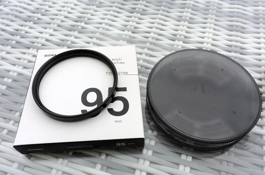 SIGMA PROTECTOR FILTER 95 MM, Audio, Tv en Foto, Fotografie | Filters, Overige merken, Ophalen of Verzenden, Zo goed als nieuw