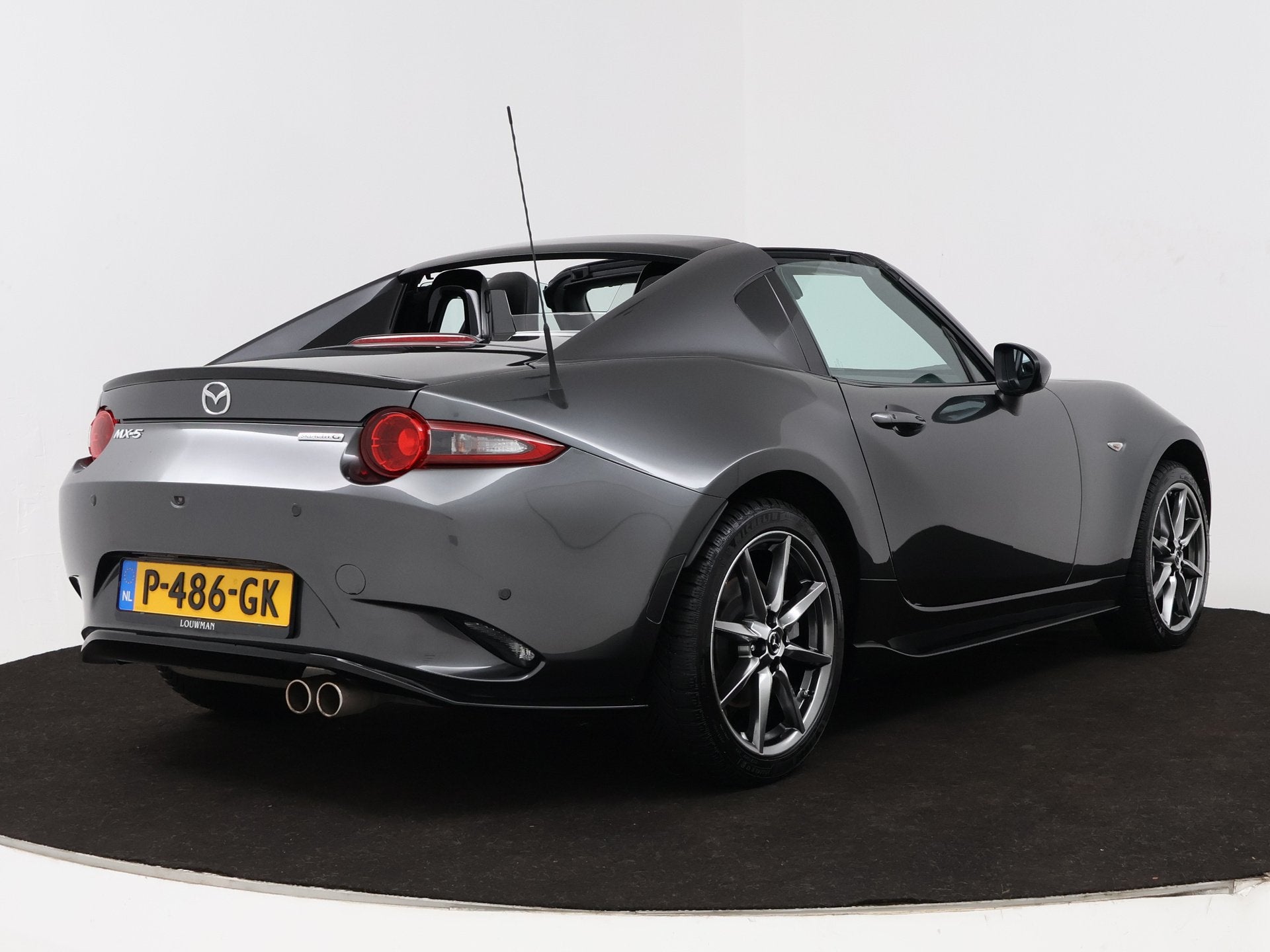 Mazda MX-5 RF 2.0 SkyActiv-G 184 Sportive | Dealer onderhoud, Auto's, Mazda, Achterwielaandrijving, 4 cilinders, Leder en Stof