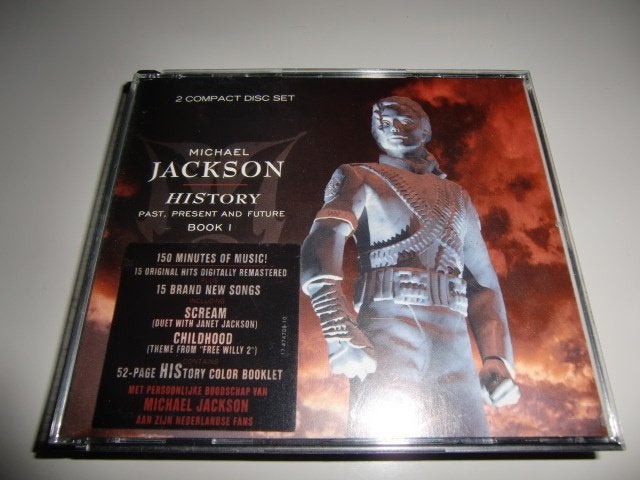 Michael Jackson - HIStory - Past Present and Future- Ltd. Ed, Boxset, Pop, Speciale editie, Ophalen of Verzenden